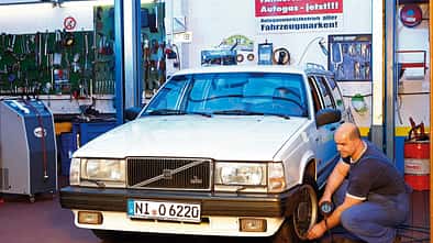 Volvo 740 und 760 Benziner, Frontansicht