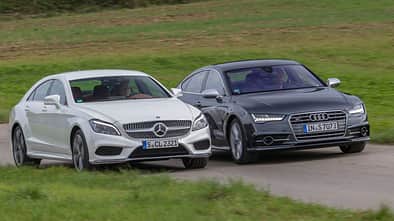 Mercedes CLS 500 4MATIC, Audi S7 Sportback