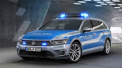 VW Passat GTE Polizeiauto