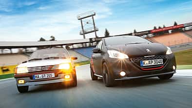 Peugeot 205 GTi und 208 Gti, Impression
