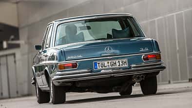 Mercedes-Benz W108, Heckansicht