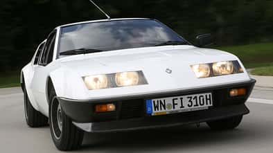 Renault Alpine A310, Frontansicht