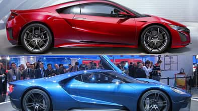 Honda NSX Ford GT Vergleich