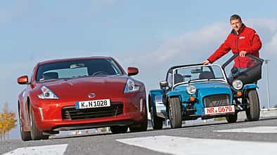 Caterham Seven 165, Nissan 370Z, Jens Dralle