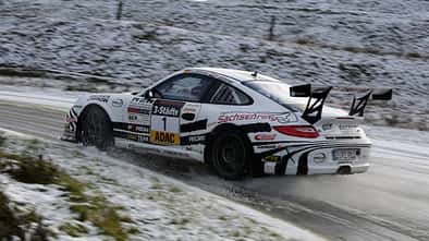 Rallye-Porsche 911 GT3, Seitenansicht