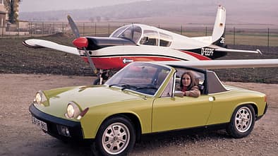 VW-Porsche 914, Seitenansicht