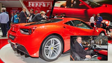 Ferrari 488 GTB Sitzprobe