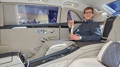 Mercedes-Maybach Pullman Sitzprobe
