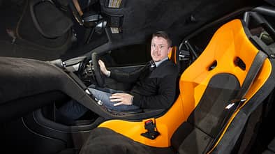 McLaren 675 LT Sitzprobe