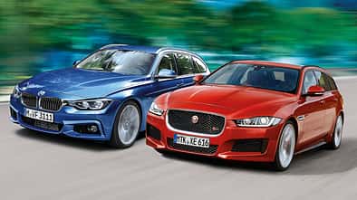 Jaguar gegen BMW, ams0515