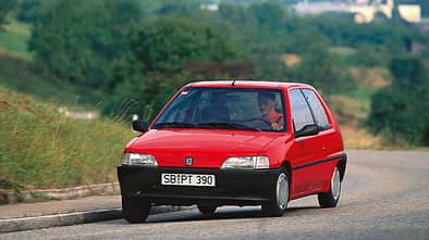 Peugeot 106, Frontansicht