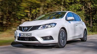 Nissan Pulsar, Frontansicht
