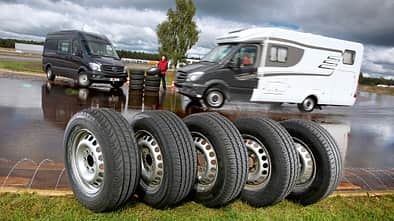 Sommerreifentest 2015, 235/65 R 16 C/CP, Reisemobile