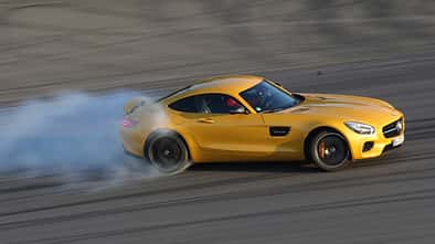 Mercedes-AMG GT S,  Driften