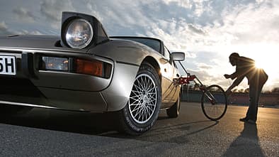 Porsche 924, Frontansicht, Peiselerrad