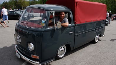 VW T2 Bulli, Camping, Wörthersee, GTI-Treffen