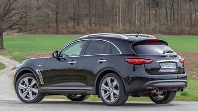 Infiniti QX70 5.0 S, Seitenansicht