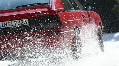 Audi Quattro, Schnee, Impression