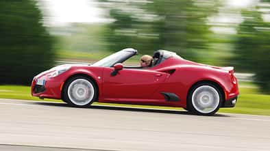Alfa Romeo 4C Spider Fahrbericht