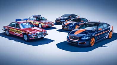Jaguar SSC Bloodhound Einsatzfahrzeuge