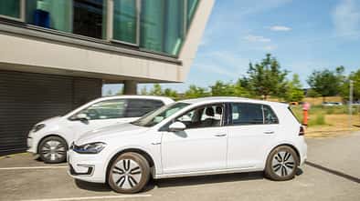 Autonom Parken, VW E-Golf V-Charge, Parkassistent