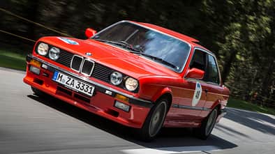 BMW 333i auf der Silvretta Classic 2015