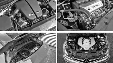 Das Ende der Saugmotoren, Collage, Sauger gegen Turbo