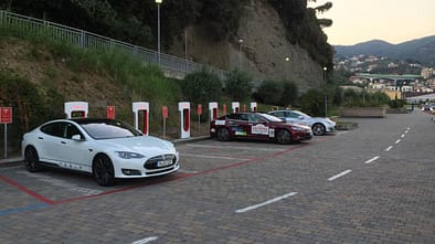Tesla Model S, Roadtrip, Nordkap, Spanien, Tour, Rekordfahrt