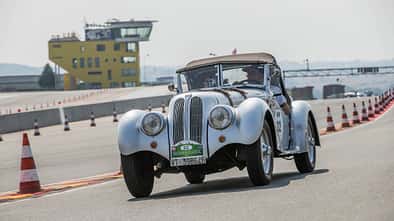Sachsen Classic 2015, Aghem/Conti, BMW 328