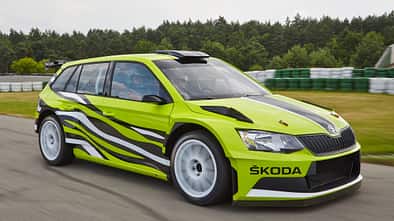 Skoda Fabia R5 Combi, Frontansicht