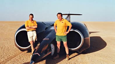 Andy Green, Bloodhound SSC, Raketenfahrzeug