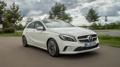 Mercedes A-Klasse Facelift, 09/15, Fahrbericht, Front