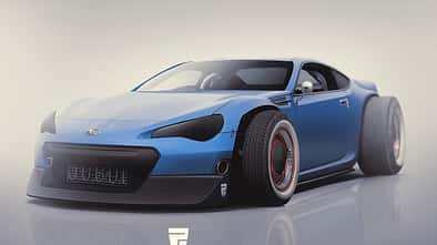 Subaru BRZ Hot Rod - Photoshop - Rain Prisk 2015