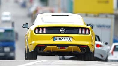 Ford Mustang GT 5.0 Ti-VCT V8, Heckansicht