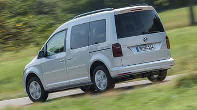 VW Caddy 2.0 TDI, Heckansicht