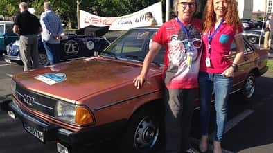 10/2015 - Urban Priol, Audi 100 GL 5S, Auktion, mokla1015