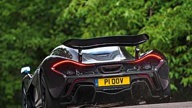McLaren P1, Heckansicht