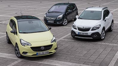 Opel Corsa 1.4 Turbo, Opel Meriva 1.4 Turbo, Opel Mokka 1.4 Turbo 4x4