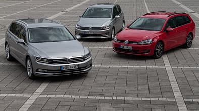 VW Golf Variant, Sportsvan, Passat, Frontansicht