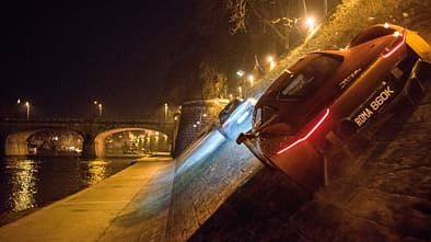 James-Bond-Stunts, Impression, Spectre, Bond-Cars