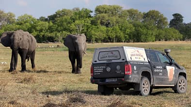 VW Amarok Botswana Okavangodelta