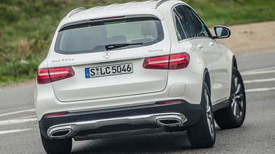Mercedes GLC 350 e, Heckansicht