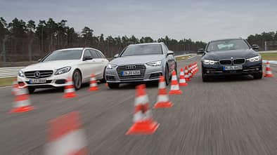 Audi A4 Avant 2.0 TFSI, BMW 320i Touring, Mercedes C 200 T