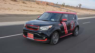 Kia Soul EV, autonomes Fahren, Kia Drive Wise, CES 2016, Las Vegas