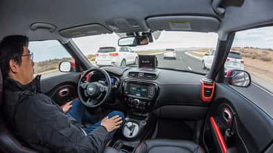 Kia Soul EV, autonomes Fahren, Kia Drive Wise, CES 2016, Las Vegas