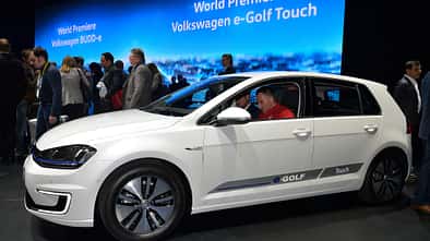 VW E-Golf Touch CES 2016