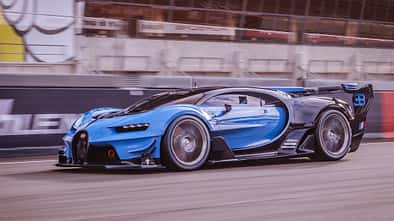 Bugatti Vision Gran Turismo, Fahreindrücke
