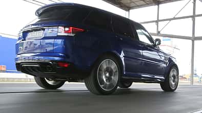 Range Rover Sport SVR, Heckansicht