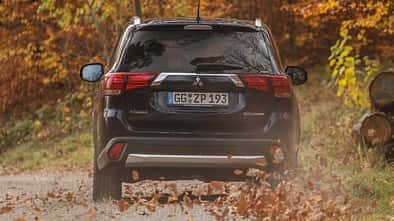 Mitsubishi Outlander 2.2 Di-D 4WD, Heckansicht