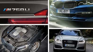 Teaser BMW M760Li, Mercedes-AMG S 65, Alpina B7, Audi S8 plus